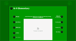 Desktop Screenshot of k-9elementary.com