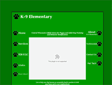 Tablet Screenshot of k-9elementary.com